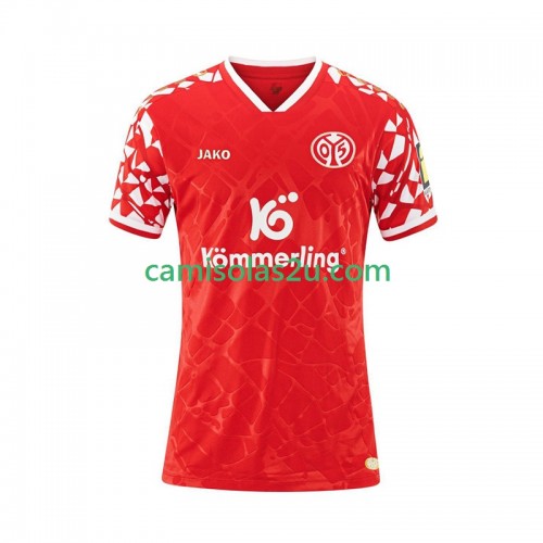 Camisolas de futebol MAINZ 05 Equipamento Principal 2025/26 Manga Curta Camisolas de futebol MAINZ 05 Equipamento Principal 2025/26 Manga Curta